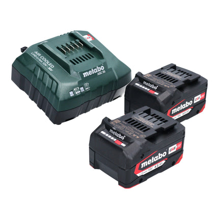 Metabo ST 18 LT 130 BL Scie sauteuse sans fil 18 V 130 mm Brushless + 2x batterie 4,0 Ah + chargeur + Metabox