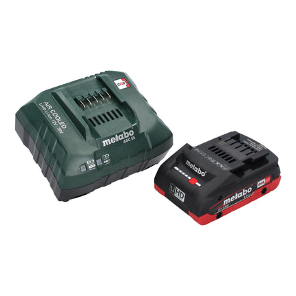 Metabo SSEP 18 LT BL Scie sabre sans fil 18 V 32 mm Brushless + 1x batterie LiHD 4,0 Ah + chargeur + Metabox