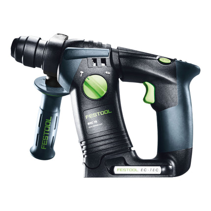 Festool BHC 18-Basic Marteau perforateur sans fil 18 V 1,8 J SDS Plus Brushless + 1x batterie 5,0 Ah + kit de charge rapide + Systainer