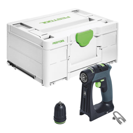 Festool CXS 18-Basic Perceuse-visseuse sans fil 18 V 40 Nm Brushless + 1x batterie 5,0 Ah + chargeur rapide + Systainer