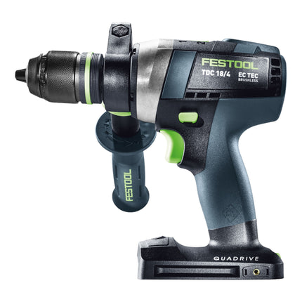 Festool TDC 18/4 I-Basic Perceuse-visseuse sans fil 18 V 75 Nm Brushless + 2x batterie 4,0 Ah + chargeur rapide + Systainer