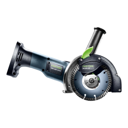 Festool DSC-AGC 18-125 FH EB-Basic Système de tronçonnage à main libre sans fil 18 V 125 mm Brushless + 2x batterie 4,0 Ah + chargeur rapide + Systainer