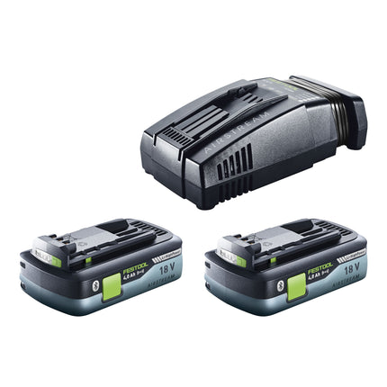 Festool DSC-AGC 18-125 FH EB-Basic Système de tronçonnage à main libre sans fil 18 V 125 mm Brushless + 2x batterie 4,0 Ah + chargeur rapide + Systainer