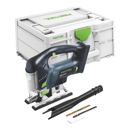 Festool CARVEX PSBC 420 EB-Basic Scie sauteuse pendulaire sans fil 18 V 120 mm Brushless + 2x batterie 8,0 Ah + chargeur rapide + Systainer