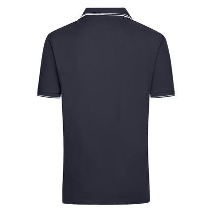 L-Boxx Polo Shirt pour hommes navy / white taille S