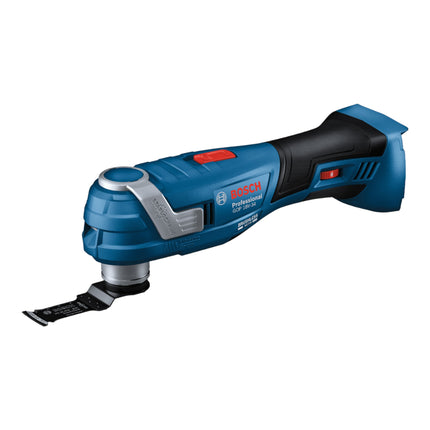 Bosch GOP 18V-34 Professional Cutter multifonctions sans fil 18 V Starlock Plus + 2x batterie 5,0 Ah + chargeur + 17 pces. d'accessoires + L-Boxx