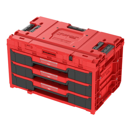 Toolbrothers RHINO XXL Drawer 3 ULTRA avec trois tiroirs + séparateurs IP66