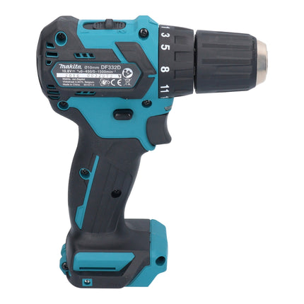 Makita DF 332 DZE Perceuse-visseuse sans fil 12 V max. 35 Nm Brushless + coffret - sans batterie, sans chargeur