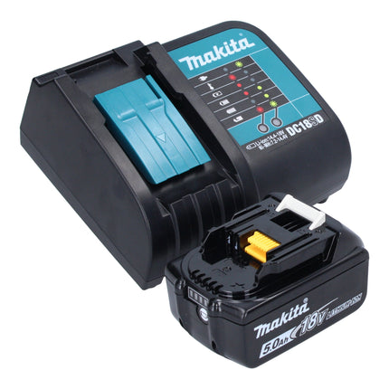 Makita DJV 180 ST1X Scie sauteuse sans fil 18 V 135 mm + 1x batterie 5,0 Ah + chargeur