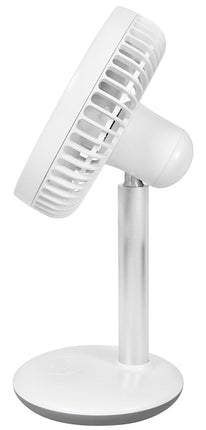 Ventilateur de table à batterie VENTI 3010 R ( 4000896645 ) Ø 15 cm hauteur 288 mm blanc