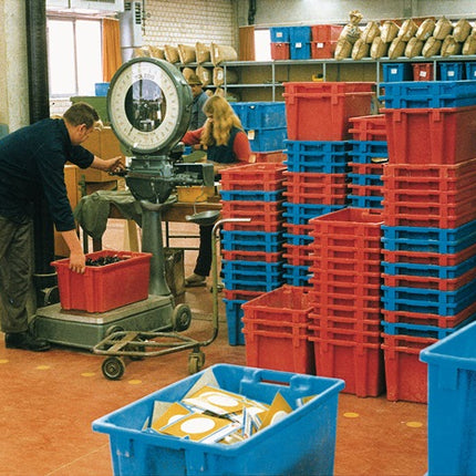 Bac gerbable et emboîtable ( 9000446942 ) PP gris