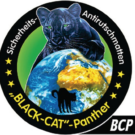 WADO Tapis antidérapant de sécurité BLACK-CAT Panther -BCP- ( 4000349180 ) L0,6 m L0,8 m D4 mm 1 tapis