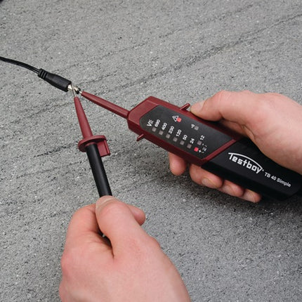 Testeur de tension/continuité Testboy 40 Simple ( 4000828074 ) 12-690 V AC/DC CAT IV 300 V / CAT III 600 V