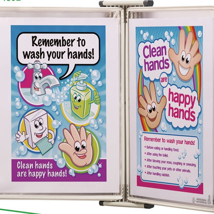 Tarifold support mural ( 9000492071 ) 10 plaques pochettes laquées A4