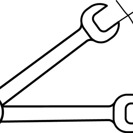Stahlwille clé à cliquet OPEN-RATCH 17 ( 8000647191 ) ouverture de clé 22 mm longueur 285 mm