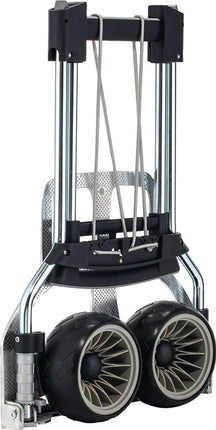 Ruxxac Diables de transport ( 9000443051 ) pliable Tube d'acier, chromé Aluminium Largeur du plateau 495 mm
