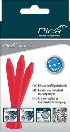 Craie de signalisation Pica Classic ECO 591 ( 4000871383 ) rouge
