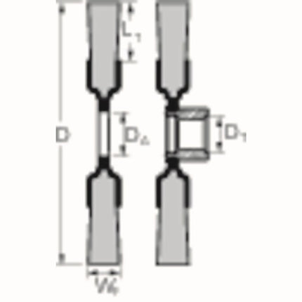 PFERD Brosse circulaire POS RBG 12512 ( 8000433126 ) Ø 125 mm Épaisseur de fil 0,5 mm