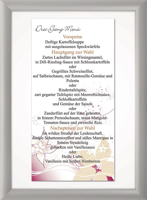 Cadre à clipser Maul ( 9000493132 ) Dimension de l'affiche DIN A2 aluminium anodisé