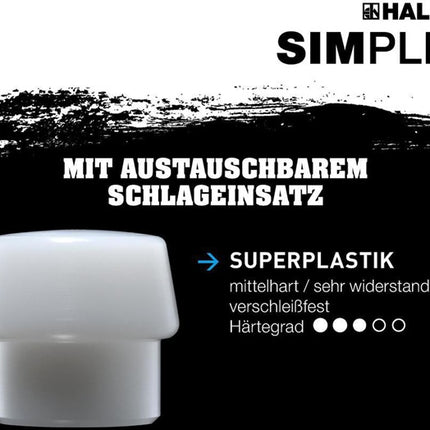 Marteau fendeur Halder SIMPLEX ( 4000815572 ) 4100 g longueur du manche 850 mm