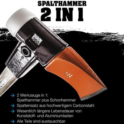 Marteau fendeur Halder SIMPLEX ( 4000815572 ) 4100 g longueur du manche 850 mm