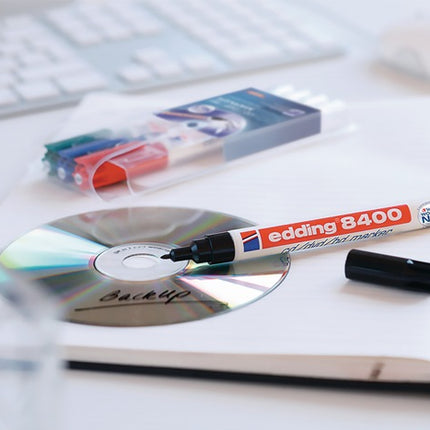 Marqueur Edding CD/DVD/BD 8400 ( 9000487940 ) noir