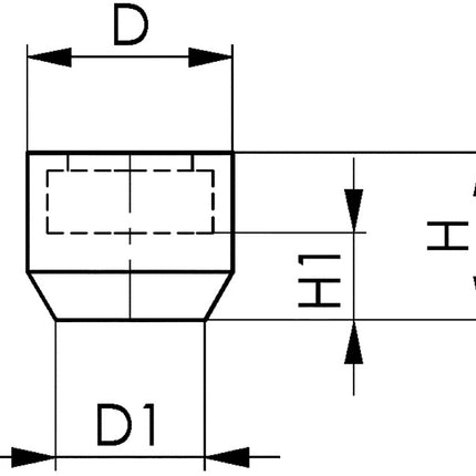 Capuchon de protection AMF n° 6893 ( 4000604725 ) M5