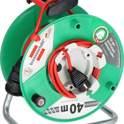 Brennenstuhl Enrouleur de câble de jardin Garant G ( 8000808984 ) 38 + 2 m PVC 3 x 1,5 mm² plastique IP44