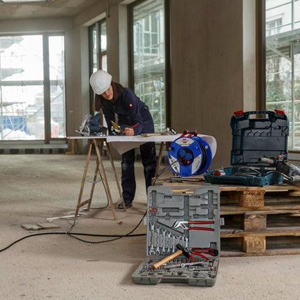 Brennenstuhl Enrouleur de câble Garant ( 8000337574 ) 25 m caoutchouc-néoprène 3 x 2,5 mm² plastique IP44