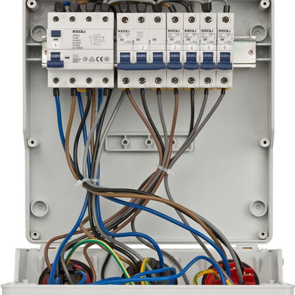 Brennenstuhl distributeur mural en plastique ( 4000873992 ) CEE-32 A, 5 pôles