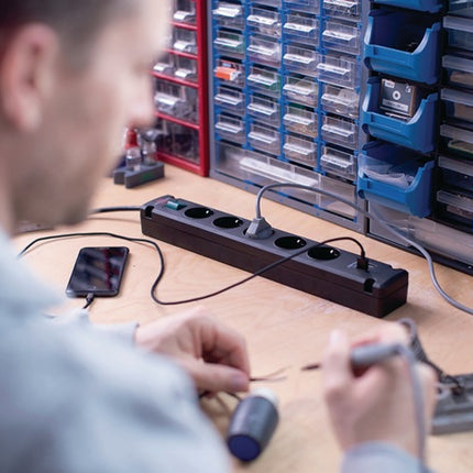 Brennenstuhl Prise multiple Bremounta ( 8000594293 ) 5x câble-L.3m avec protection enfant