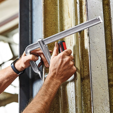 Serre-joint à vis tout acier Bessey GZ-KG ( 4000831652 ) Ouverture de serrage 300 mm Saillie 120 mm