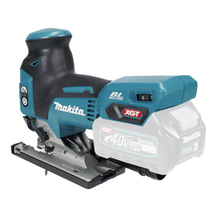 Makita JV 001 GM101 Scie sauteuse sans fil 40 V max. 135 mm Brushless + 1x batterie 4,0 Ah + chargeur