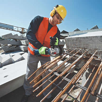 Bosch GWS 18V-10 Professional Meuleuse angulaire sans fil 18 V 125 mm Brushless + 1x batterie 5,0 Ah - sans chargeur