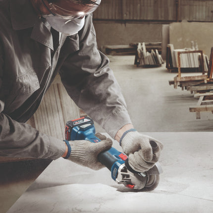 Bosch GWS 18V-10 Professional Meuleuse angulaire sans fil 18 V 125 mm Brushless + 1x batterie ProCORE 4,0 Ah - sans chargeur