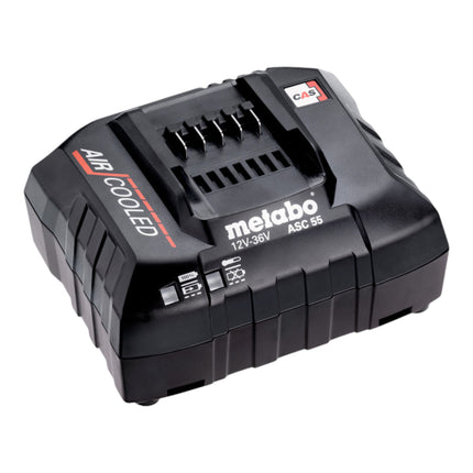 Metabo Set de base 4x bloc batterie LiHD 12 V 4,0 Ah ( 4x 625349000 ) + chargeur ASC 55 ( 627044000 )