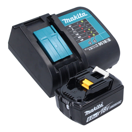 Makita DUC 307 SGX3 tronçonneuse à chaîne sans fil 18 V 30 cm Brushless + 1x batterie 6,0 Ah + chargeur