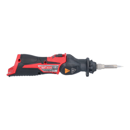 Milwaukee M12 SI-202 Pistolet sans fil 12 V 400 C tête verrouillable + 2x batterie 2,0 Ah + chargeur
