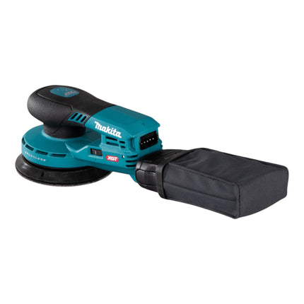 Makita BO 001 CGZ Ponceuse excentrique sans fil 40 V max. 125 mm 5,0 mm course Brushless Solo - sans batterie, sans chargeur