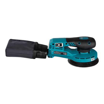 Makita BO 001 CGM101 Ponceuse excentrique sans fil 40 V max. 125 mm 5,0 mm course Brushless + 1x batterie 4,0 Ah + Makpac - sans chargeur