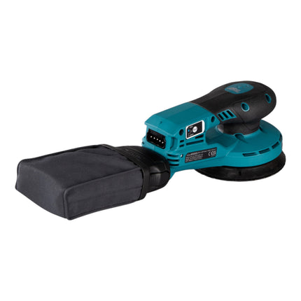 Makita BO 003 CGM201 Ponceuse excentrique sans fil 40 V max. 125 mm 3,0 mm course Brushless + 2x batterie 4,0 Ah + chargeur