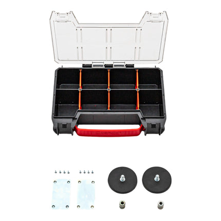 Qbrick System Custom Magnetic Set Adaptateur magnétique pour valises ONE 2.0 / PRO 2.0 / PRIME pour fixation magnétique des outils