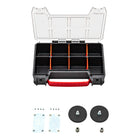 Qbrick System Custom Magnetic Set Adaptateur magnétique pour valises ONE 2.0 / PRO 2.0 / PRIME pour fixation magnétique des outils