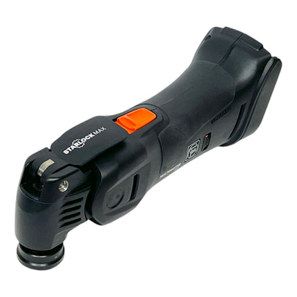 Fein Multimaster AMM 700 MAX AS Outil multifonctions sans fil 18 V Starlock Max Black Edition + batterie 4,0 Ah + chargeur + L-Boxx