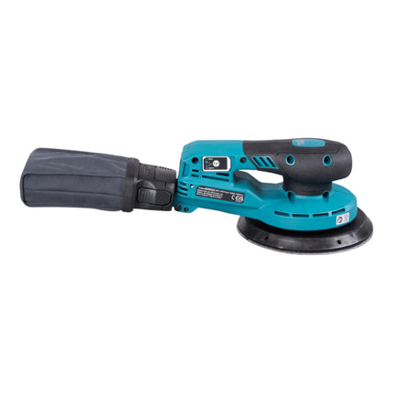 Makita BO 004 CGT201 Ponceuse excentrique sans fil 40 V max. 150 mm 3,0 mm course Brushless + 2x batterie 5,0 Ah + chargeur + Makpac