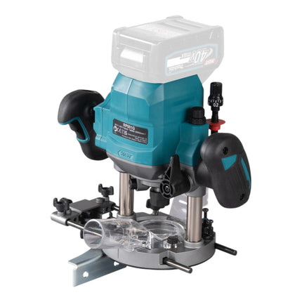 Makita RP 001 GT201 Défonceuse sans fil 40 V max. 12 mm Brushless + 2x batterie 5,0 Ah + chargeur