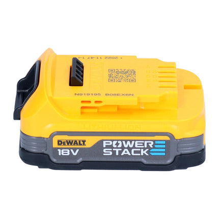 DeWalt DWH 161 N Aspirateur universel à batterie 18 V 0,21 l Brushless + 1x batterie Powerstack 1,7 Ah - sans chargeur