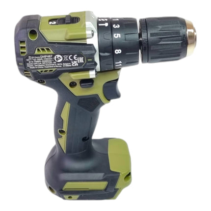 Makita DHP 487 SY1KO Perceuse-visseuse à percussion sans fil 18 V 40 Nm Brushless Olive Outdoor Adventure Serie + 1x batterie 1,5 Ah + chargeur + coffret