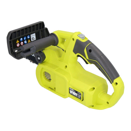 RYOBI RY18CS20A 18 V ONE+ tronçonneuse à chaîne sans fil 20 cm Compact + 1x batterie 5,0 Ah + chargeur