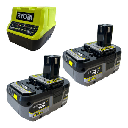 RYOBI RY18SCA Sécateur de jardin sans fil 18 V 25 mm + 2x batterie 4,0 Ah + chargeur